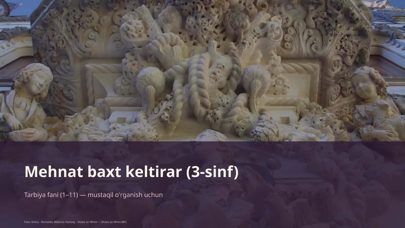 Mehnat baxt keltirar (3-sinf) 1