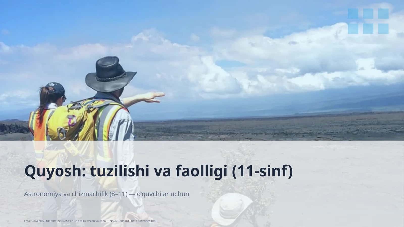 Quyosh: tuzilishi va faolligi (11-sinf) 1