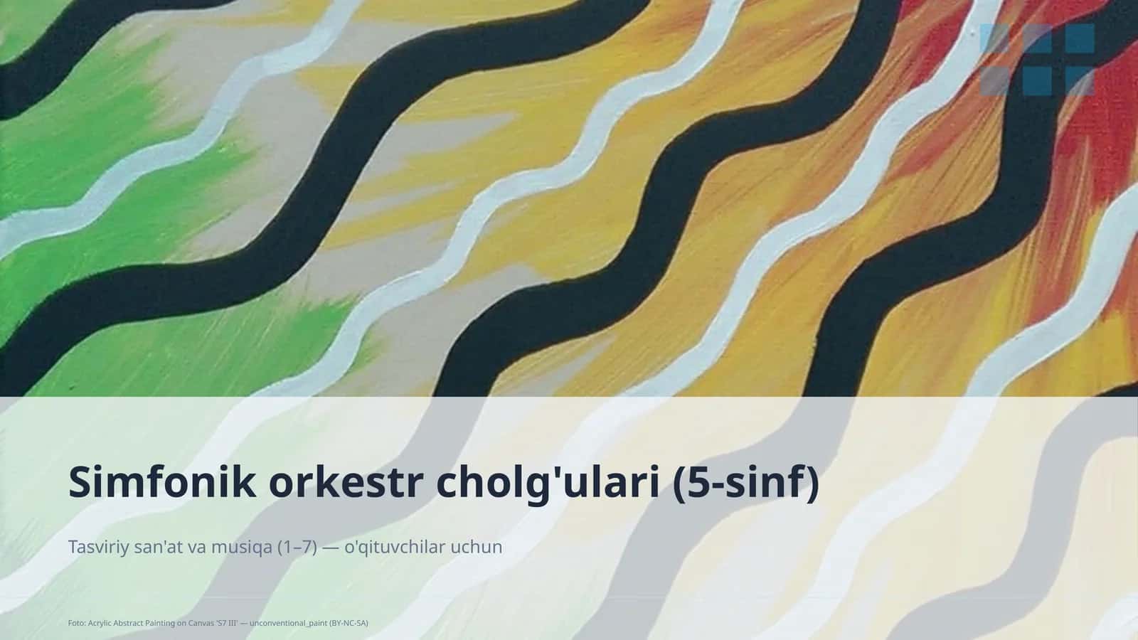 Tasviriy san'at va musiqa (1–7) 1