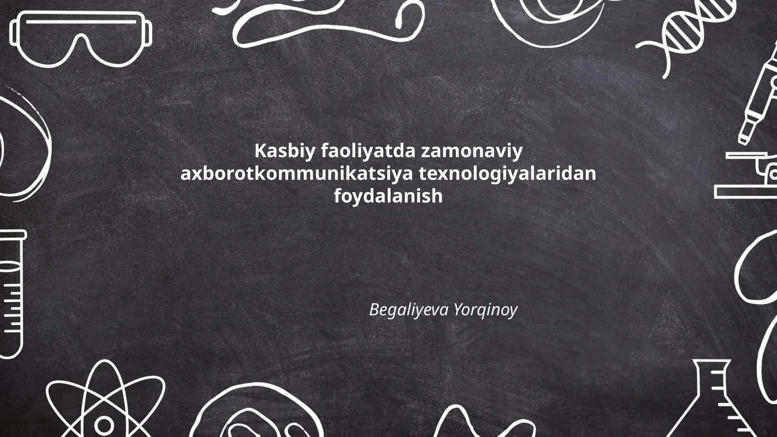 AKTning kasbiy faoliyatda qo‘llanilishi 1
