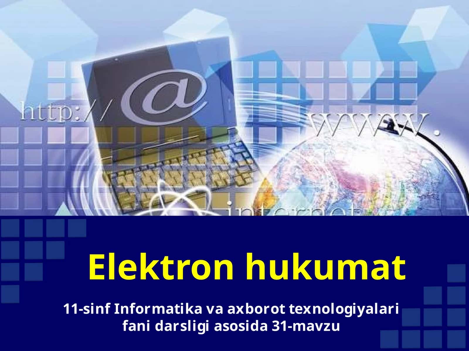 Elektronhukumat 1