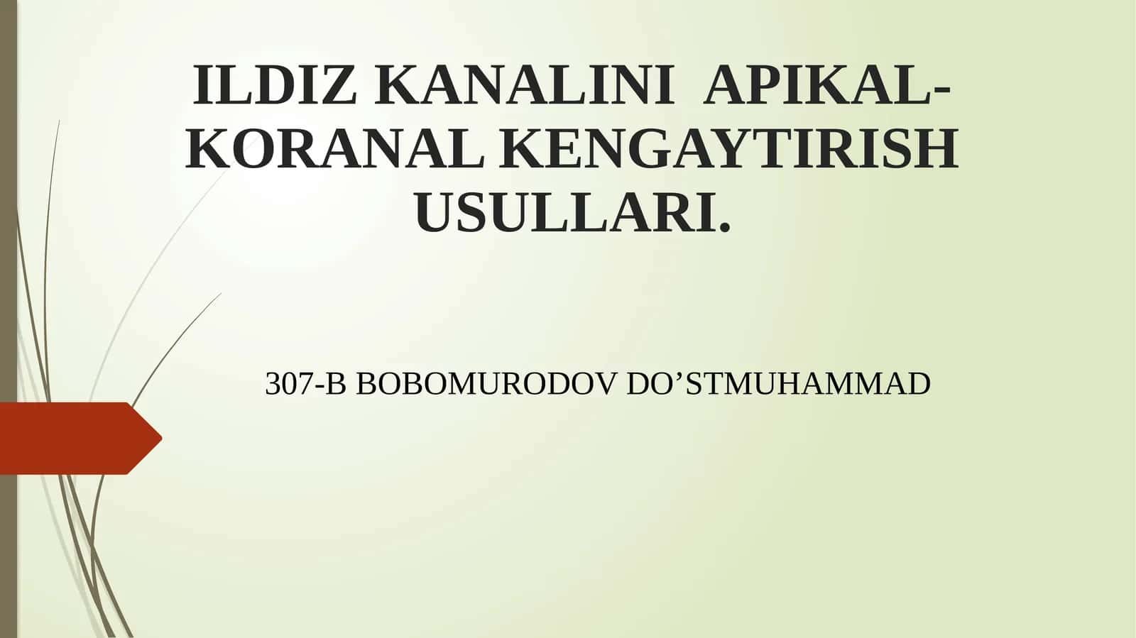 ildiz kanalini apikal koronal kengaytirish 1