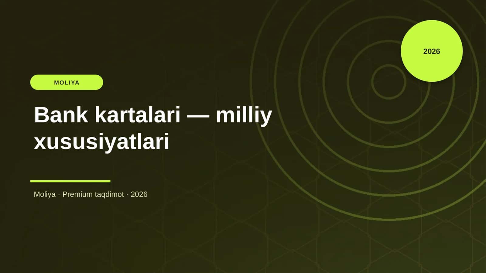 Bank kartalari — milliy xususiyatlari 1