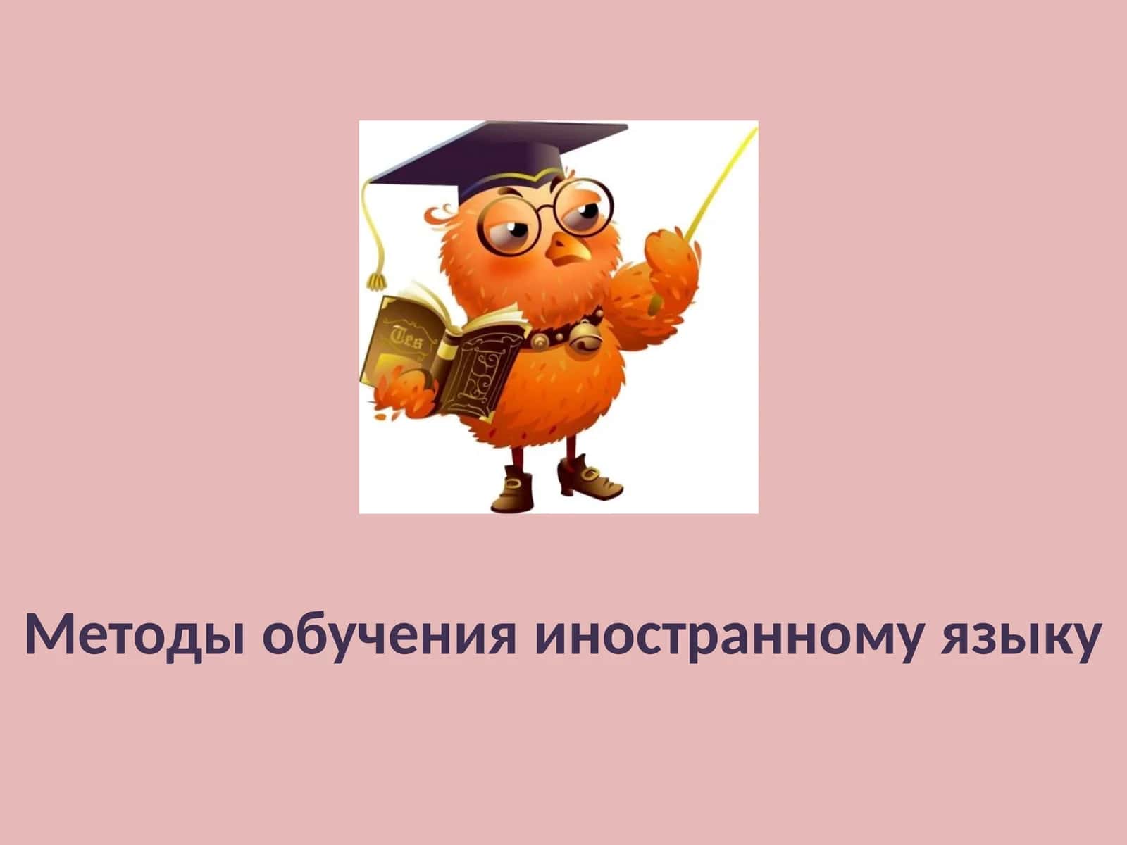 Методы обучения иностранному языку 1