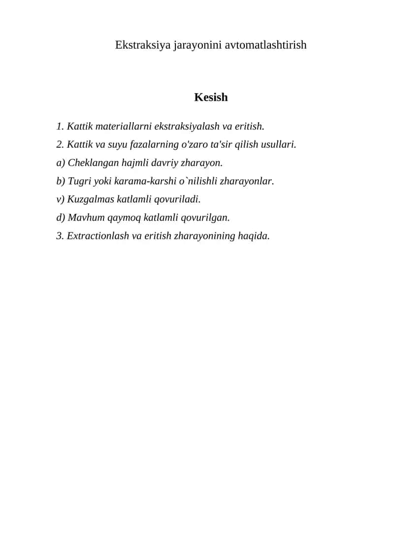 Mustaqil ish 1