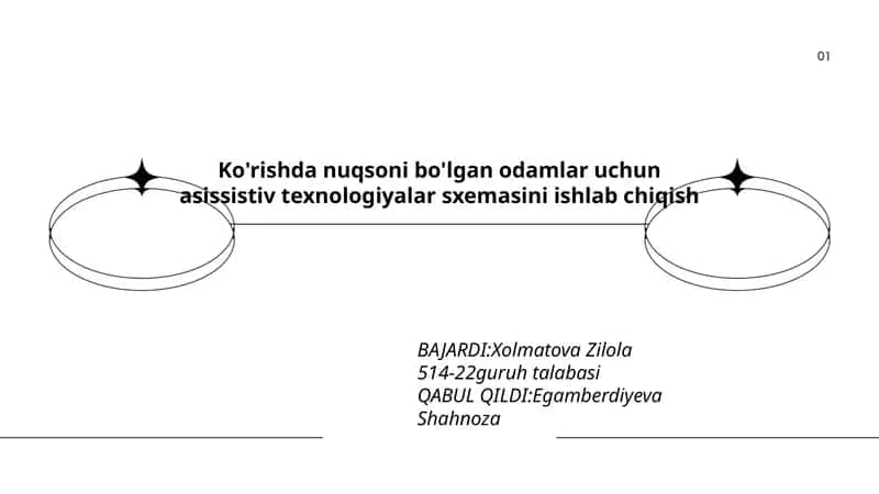 Asissistiv texnologiyalar sxemasi ishlab chiqish 1