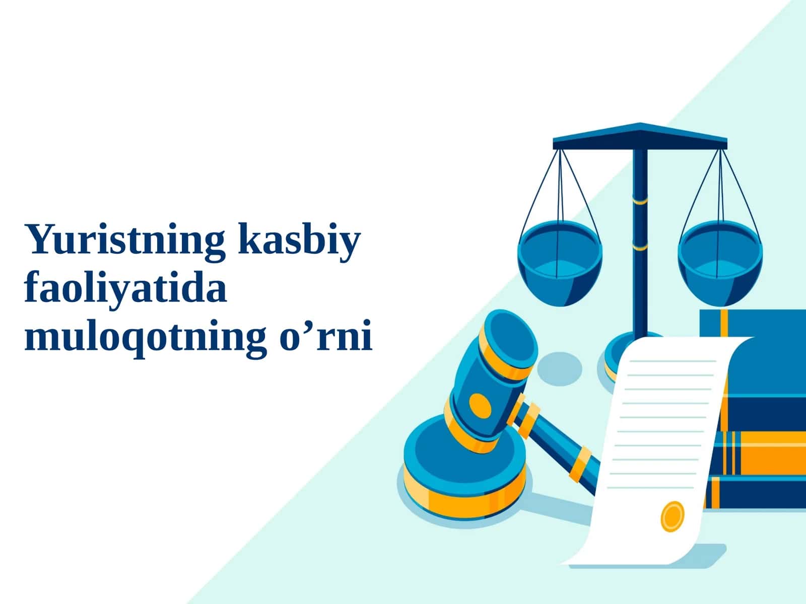 Yuristning kasbiy faoliyatida muloqotning o'rni 1