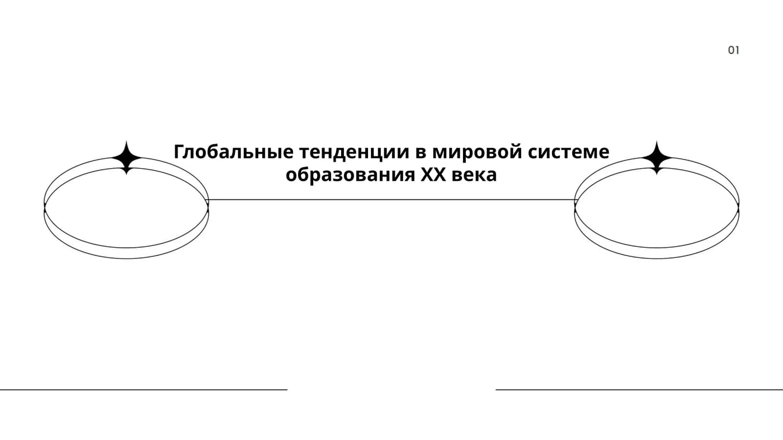 Глобальные тенденции в мировой системе образования XX века 1