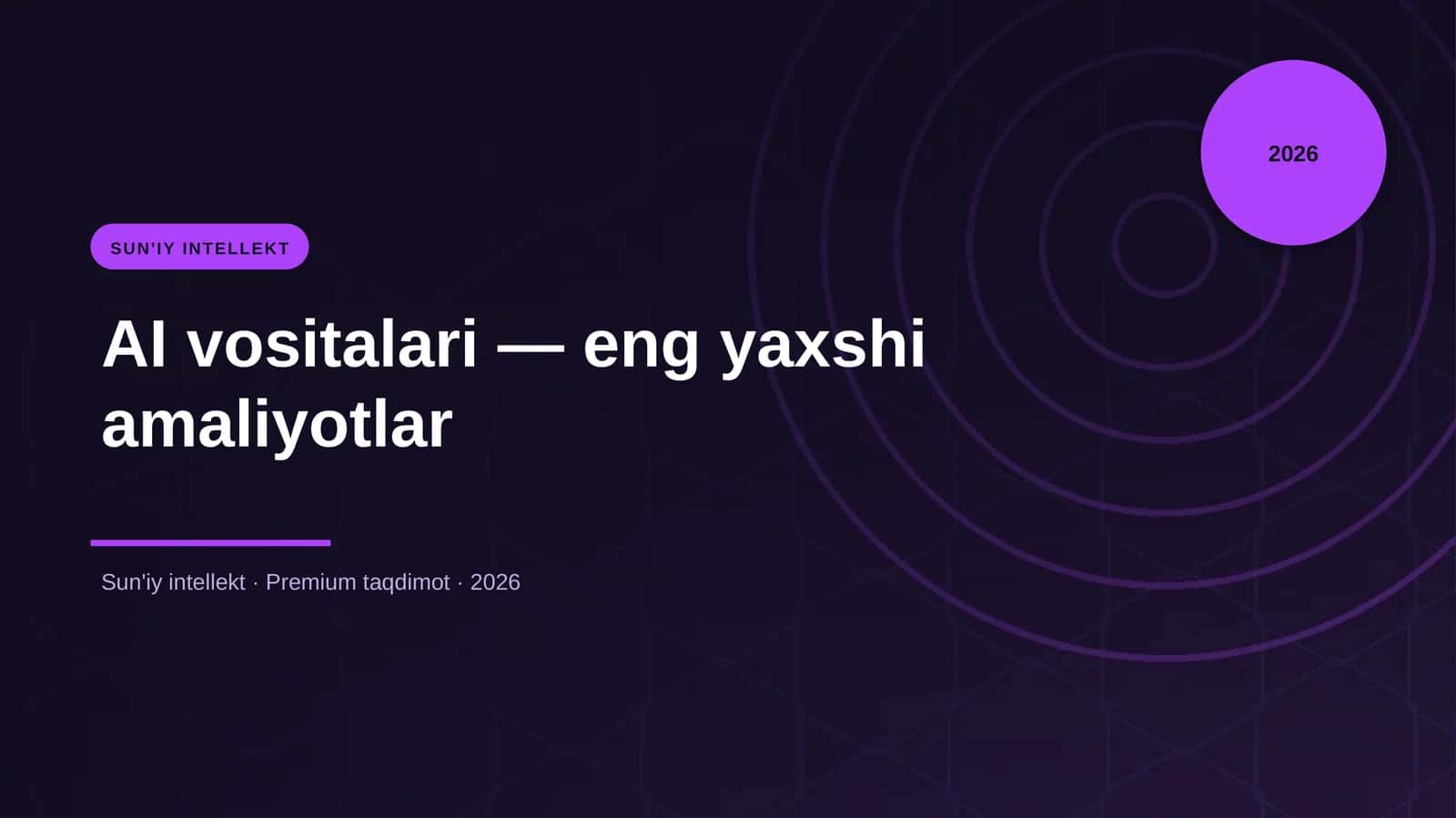 AI vositalari — eng yaxshi amaliyotlar 1
