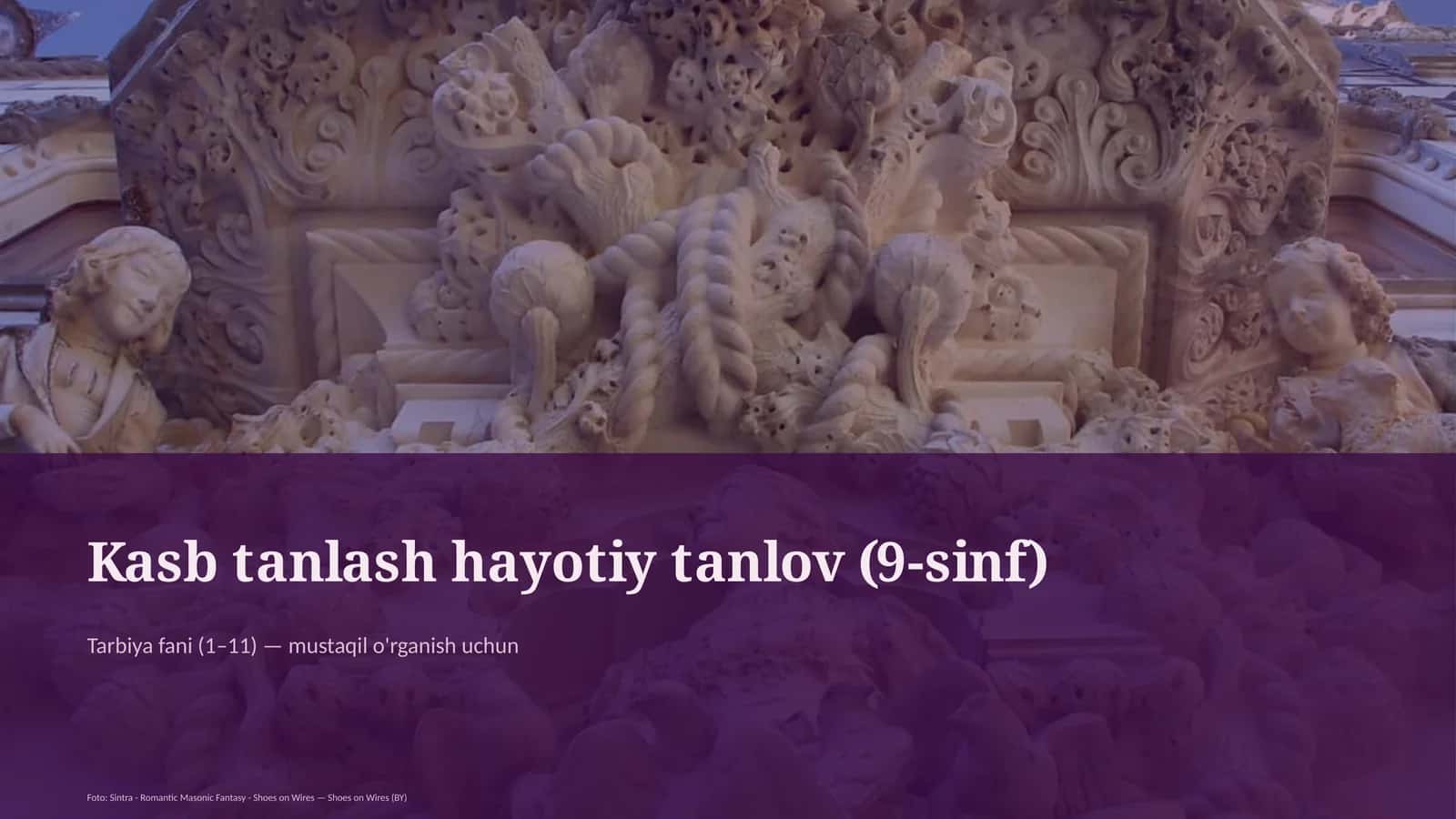 Kasb tanlash hayotiy tanlov (9-sinf) 1