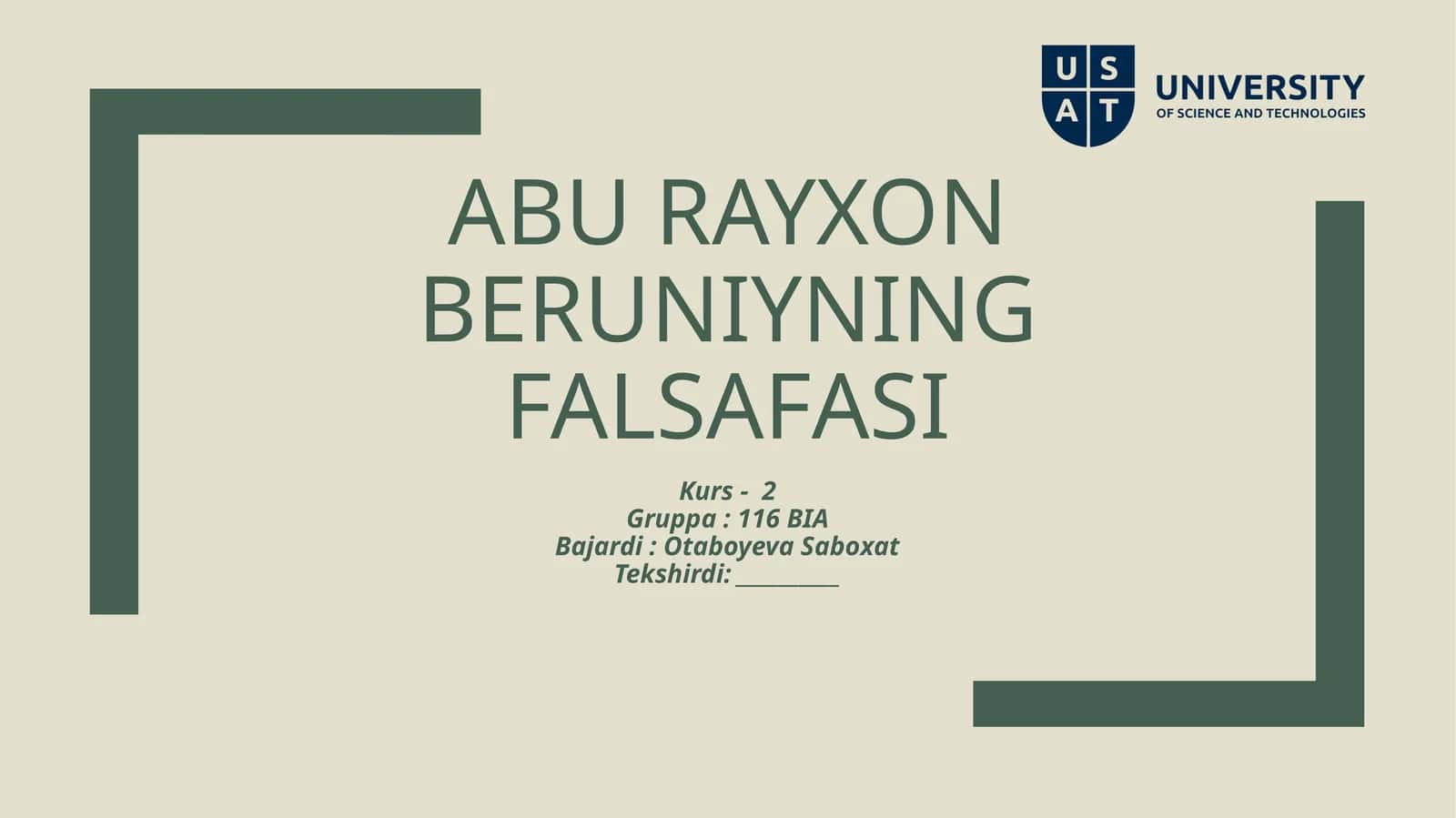 AbuRayxon Beruniyningfalsafasi 1