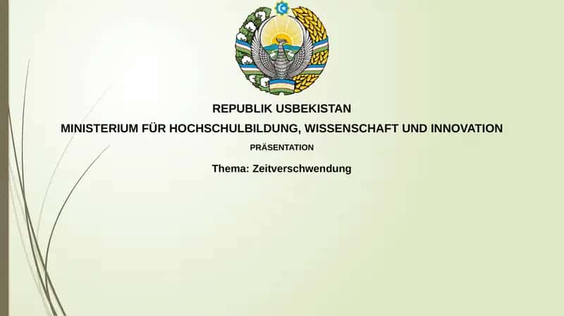 Zeitverschwendung 1