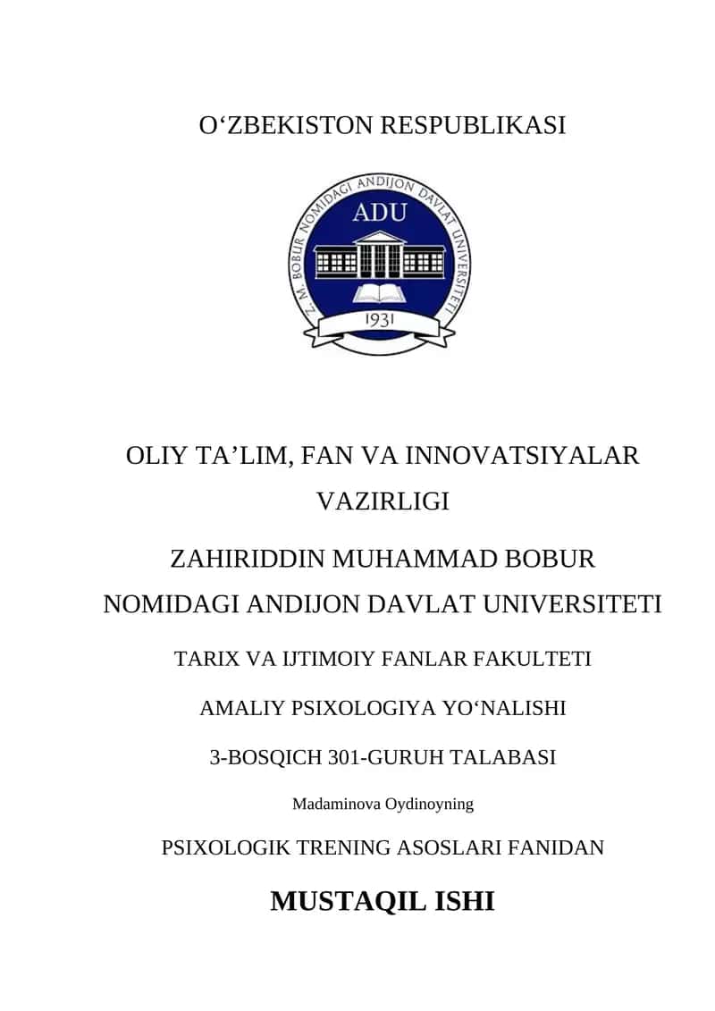 Psixoterapiyaga asosiy yondashuvlar 1