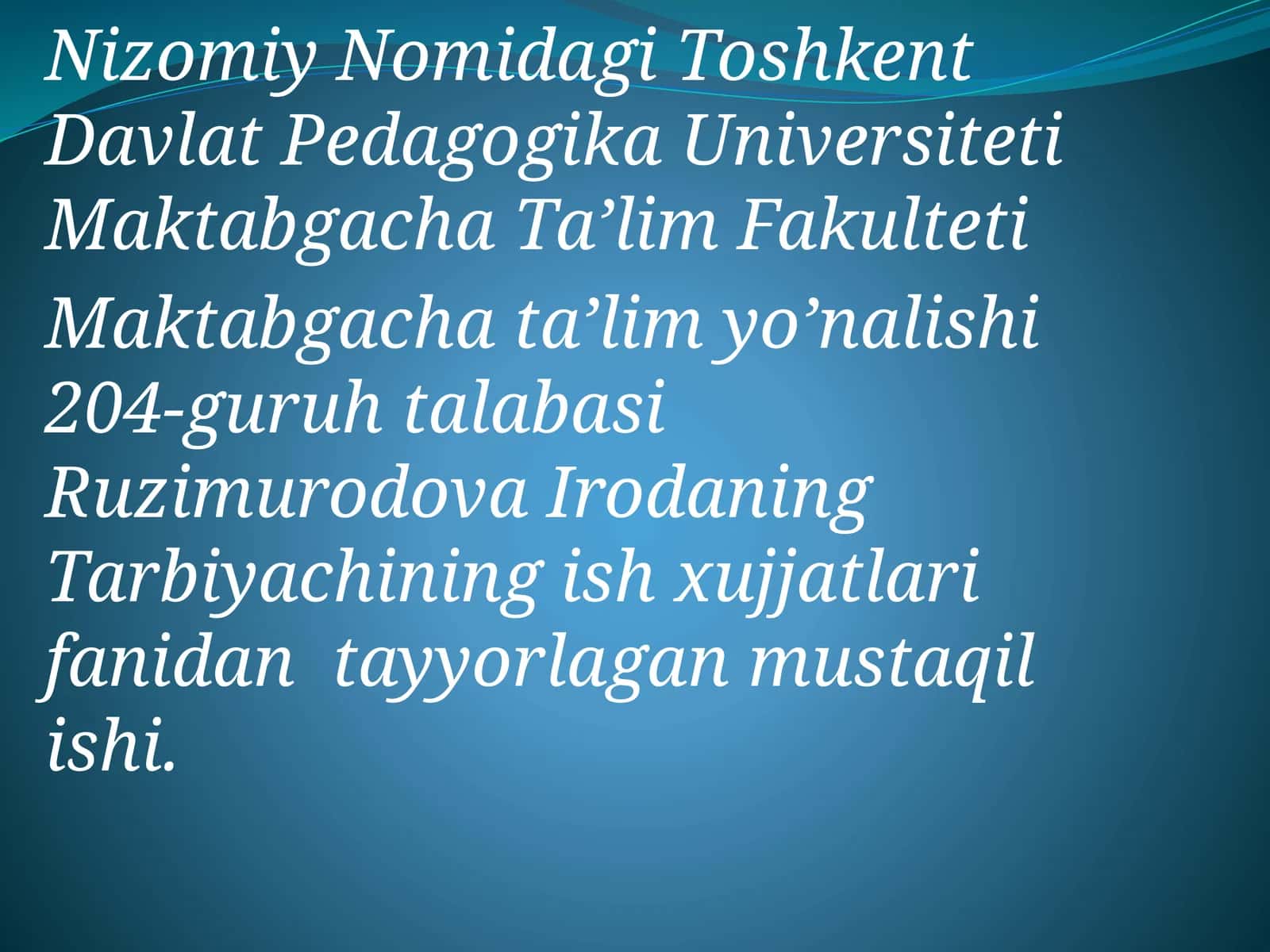 Maktabgacha ta'lim 1