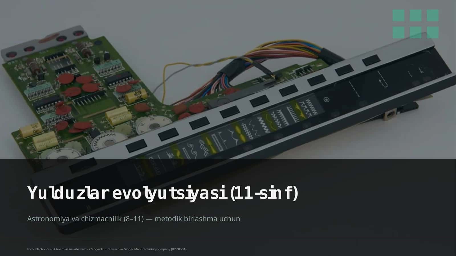 Yulduzlar evolyutsiyasi (11-sinf) 1