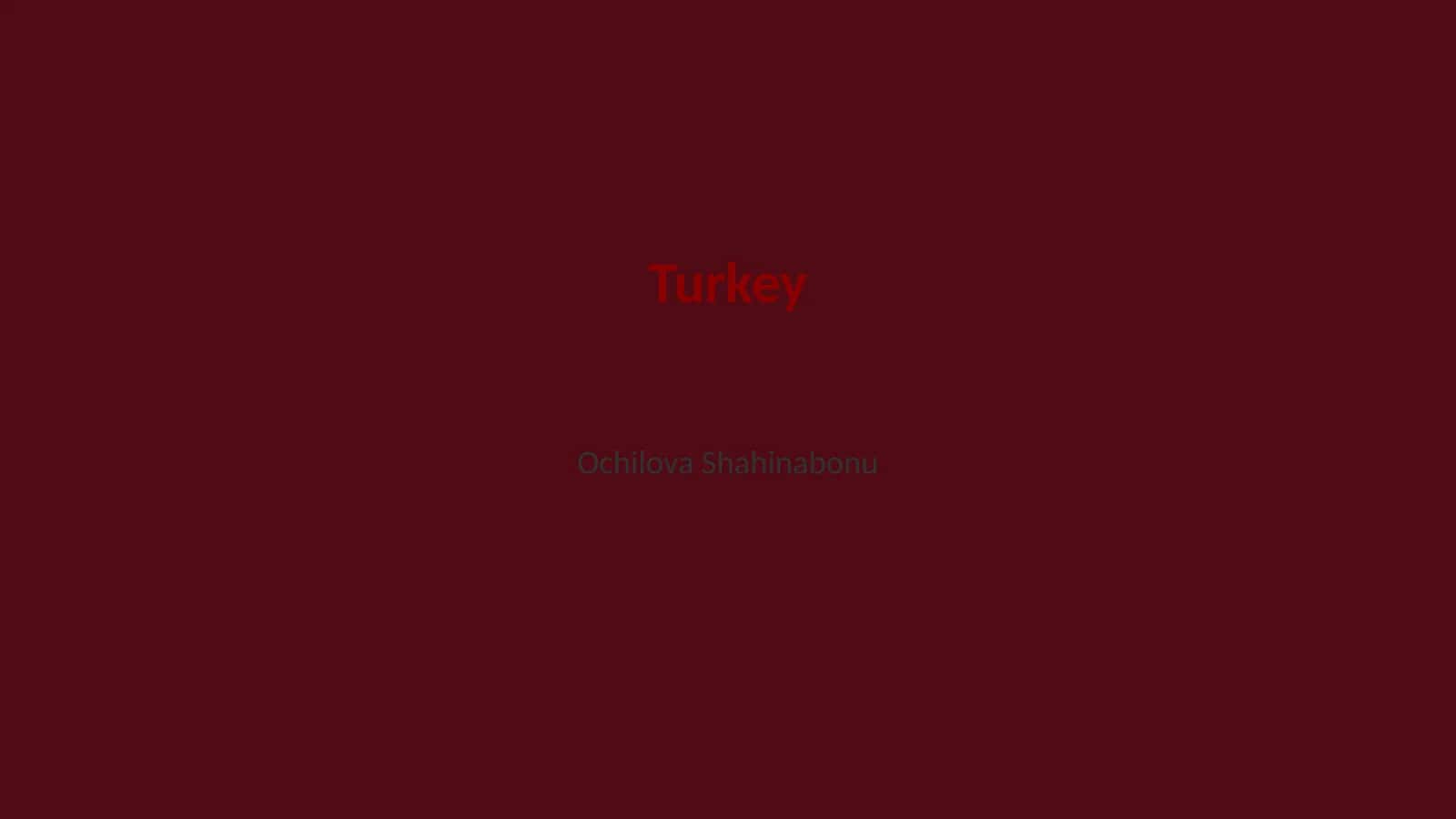 Turkey 1