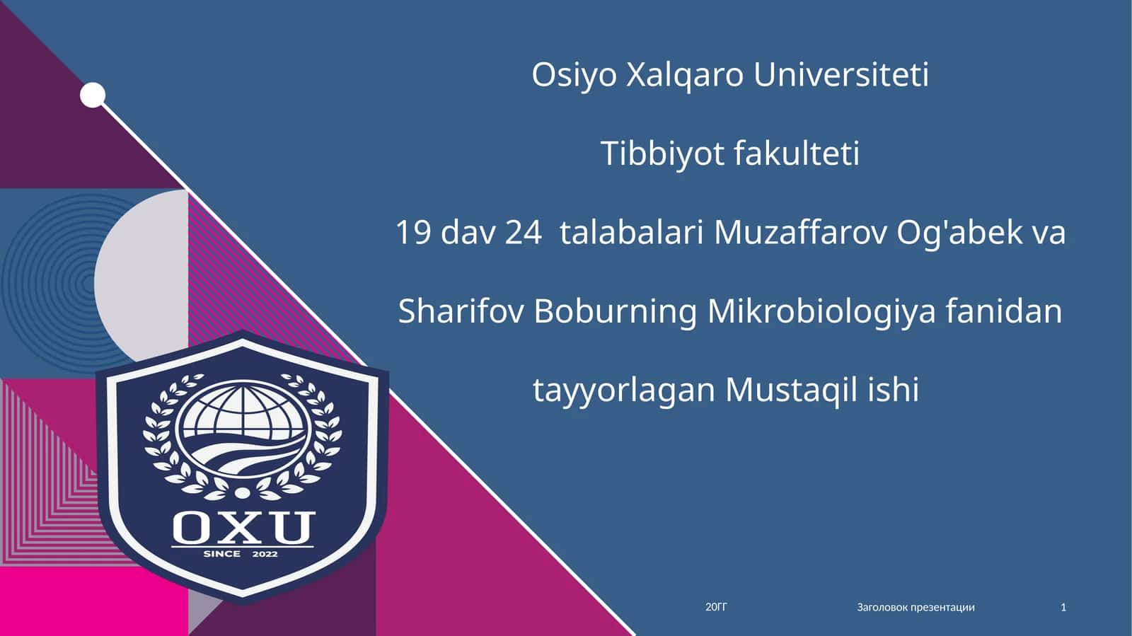 Parazitarinfeksiyalar 1