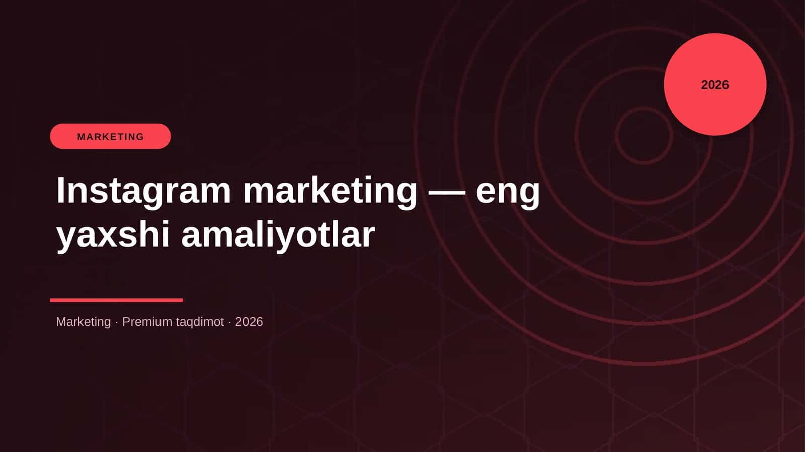 Instagram marketing — eng yaxshi amaliyotlar 1