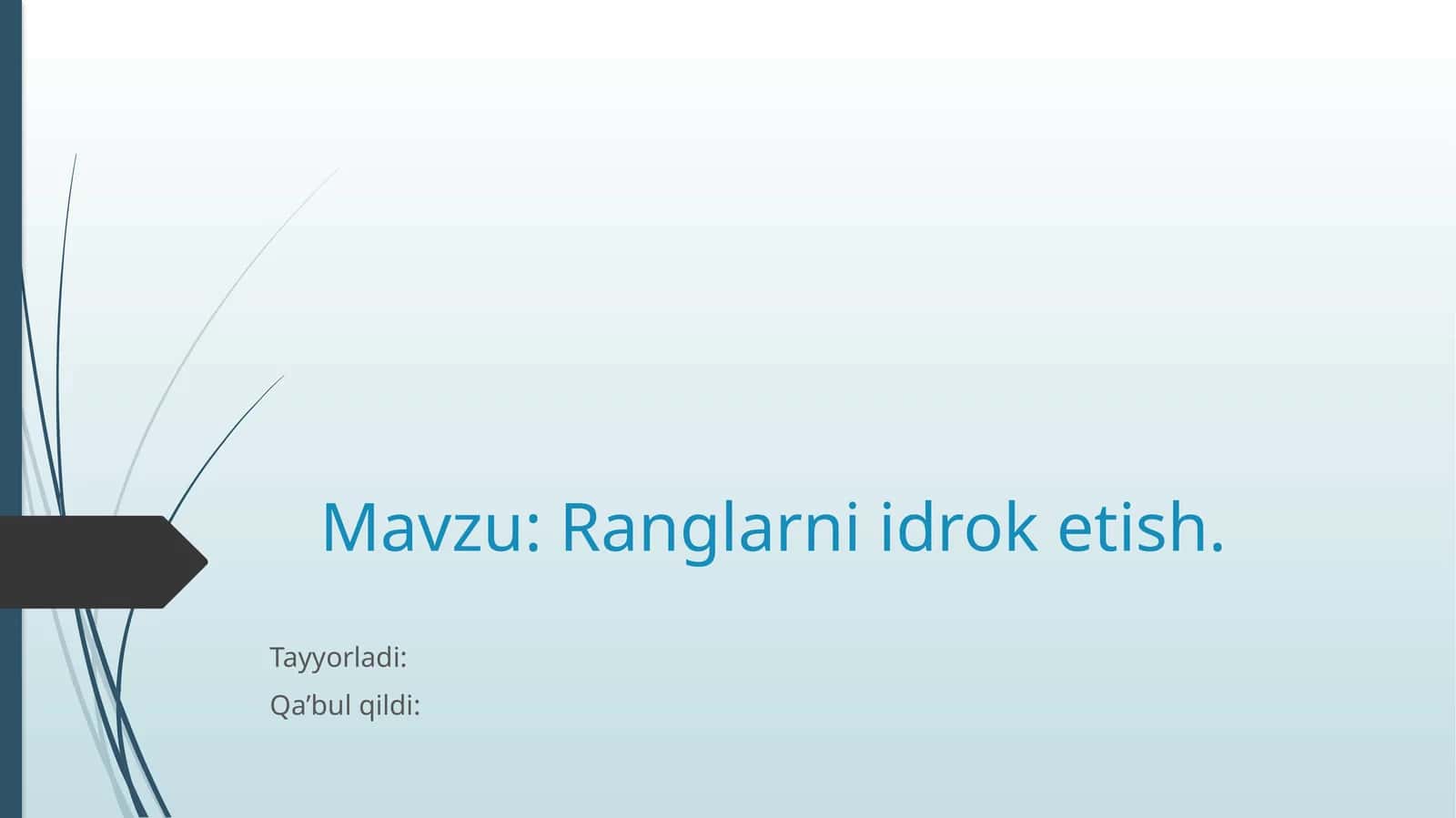 Ranglarniidroketish 1