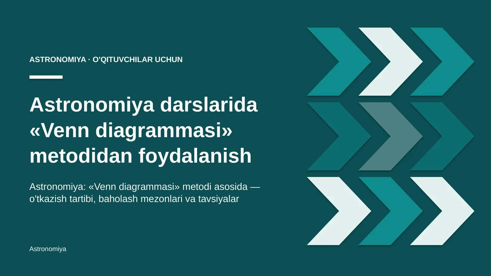 astronomiya darslarida venn diagrammasi metodidan foydalanish 4171 1