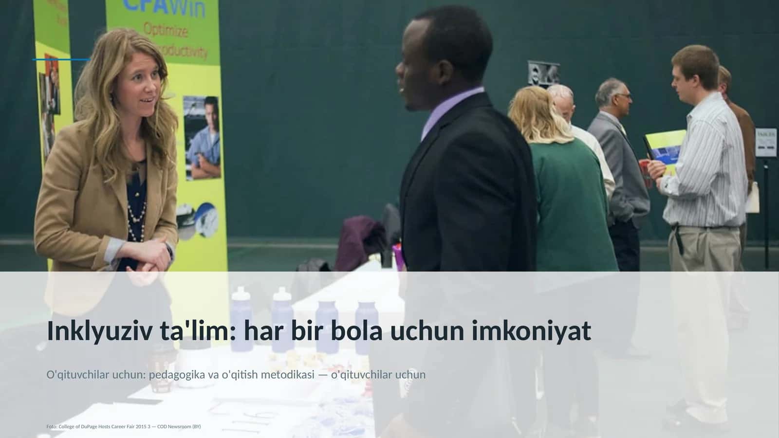 Inklyuziv ta'lim: har bir bola uchun imkoniyat 1