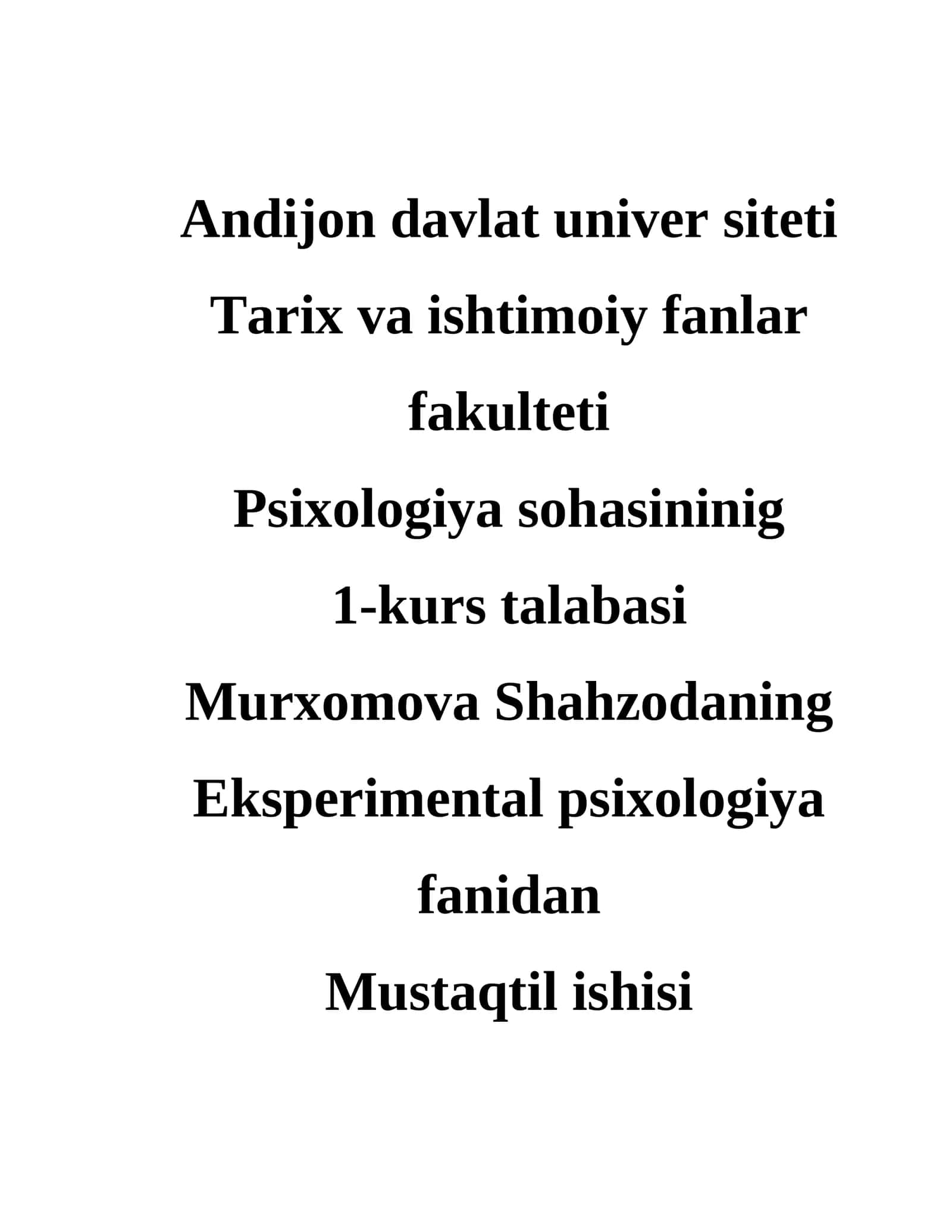 Kasbiy faoliyat diagnostikasi 1