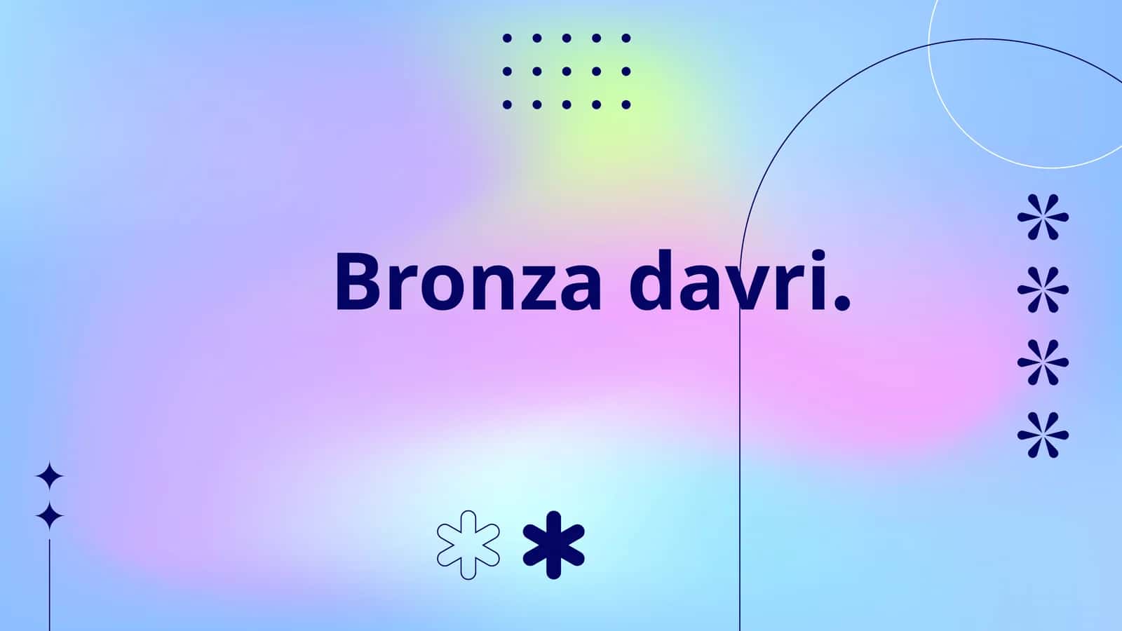 Bronzadavri 1
