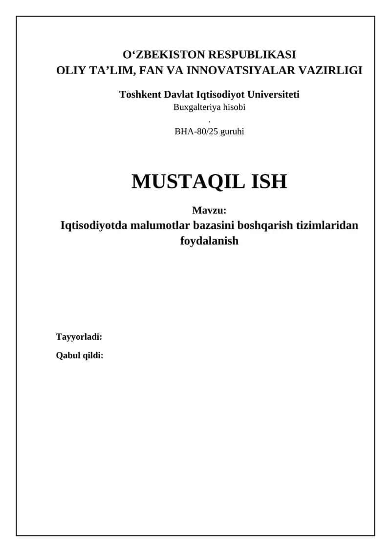 Buxgalteriya hisobi 1