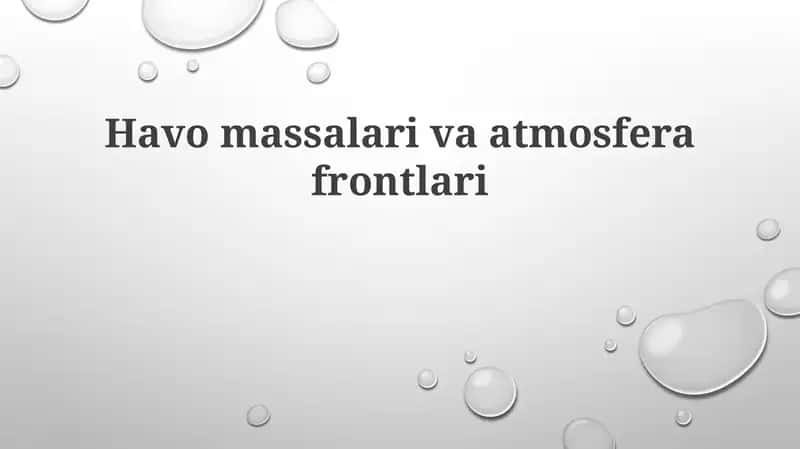 Havomassalarivaatmosferafrontlari 1
