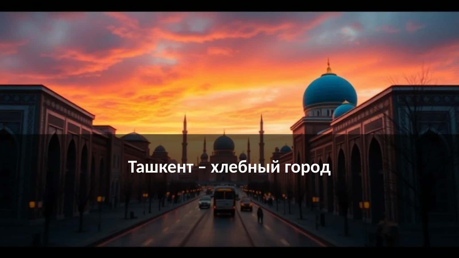 Хлебной город Ташкент 1