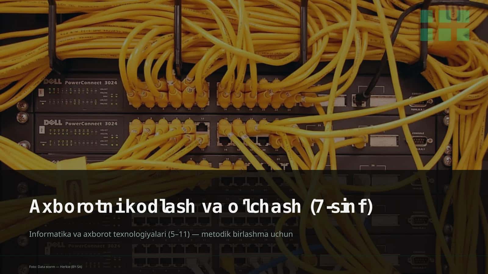 Informatika va axborot texnologiyalari (5–11) — metodik birlashma uchun 1