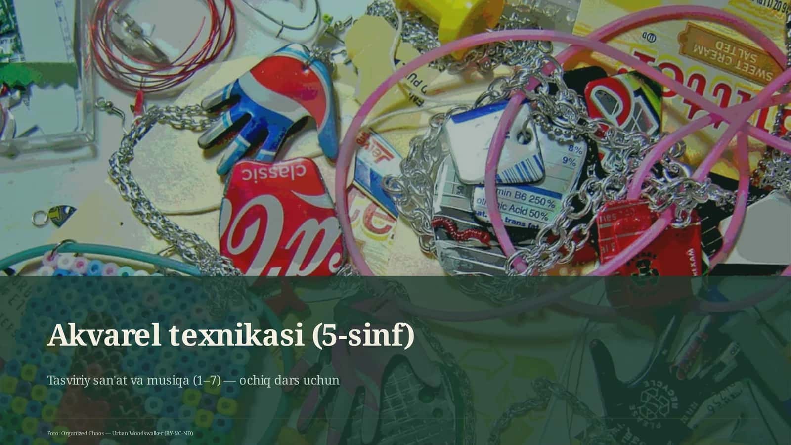 Akvarel texnikasi (5-sinf) 1