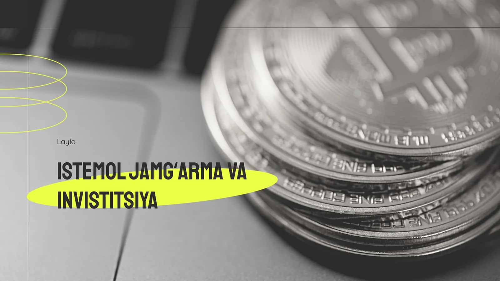 Istemol jamgʻarma va investitsiya 1