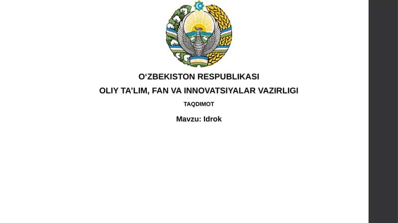 Idrok 1