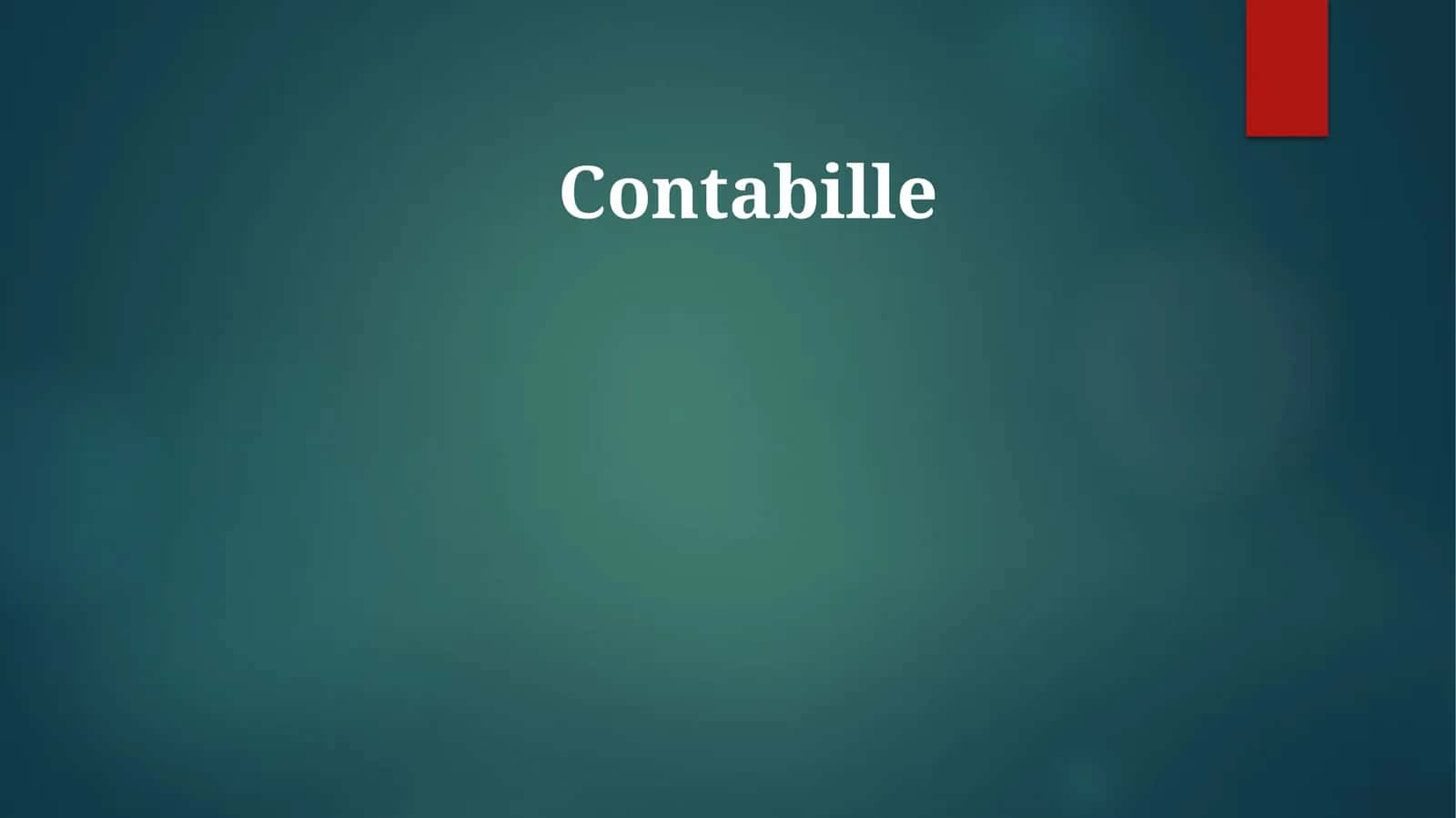 Contabille 1