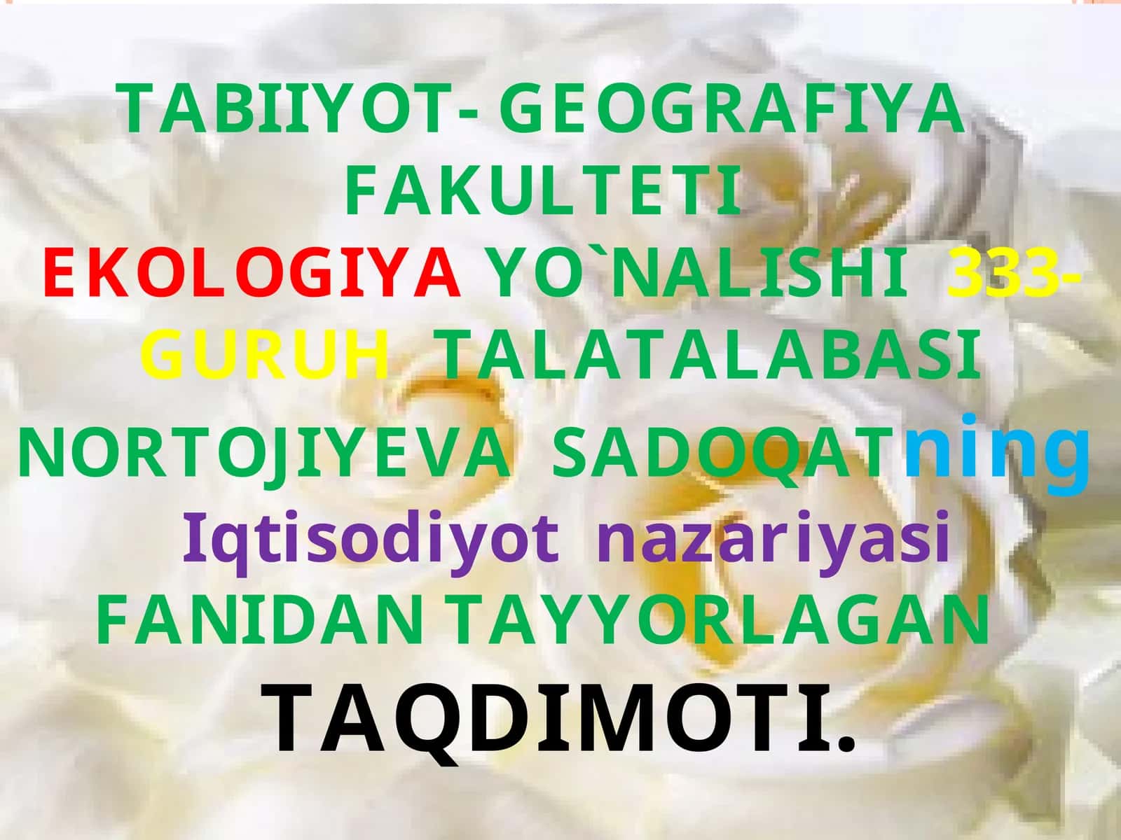 Tadbirkorlik faoliyati moxiyati belgilari va shakillari 1