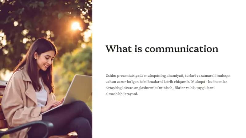 Communication Types 1
