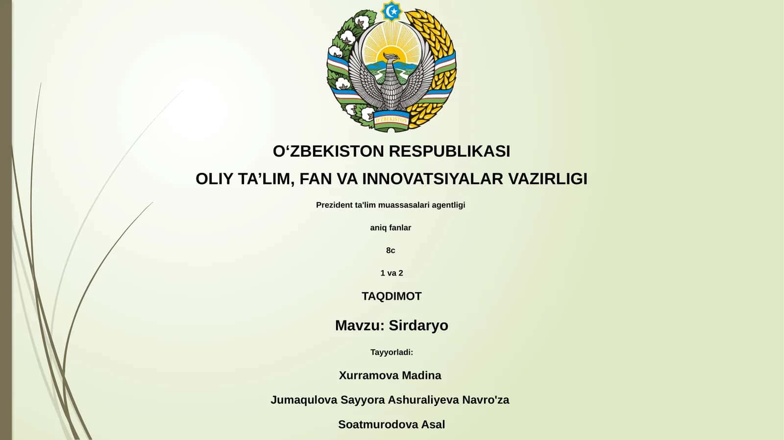Sirdaryo 1
