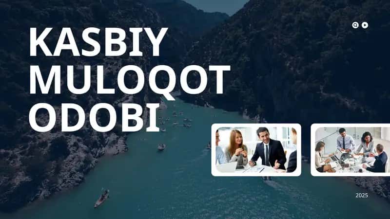 Kasbiy muloqot odobi 1