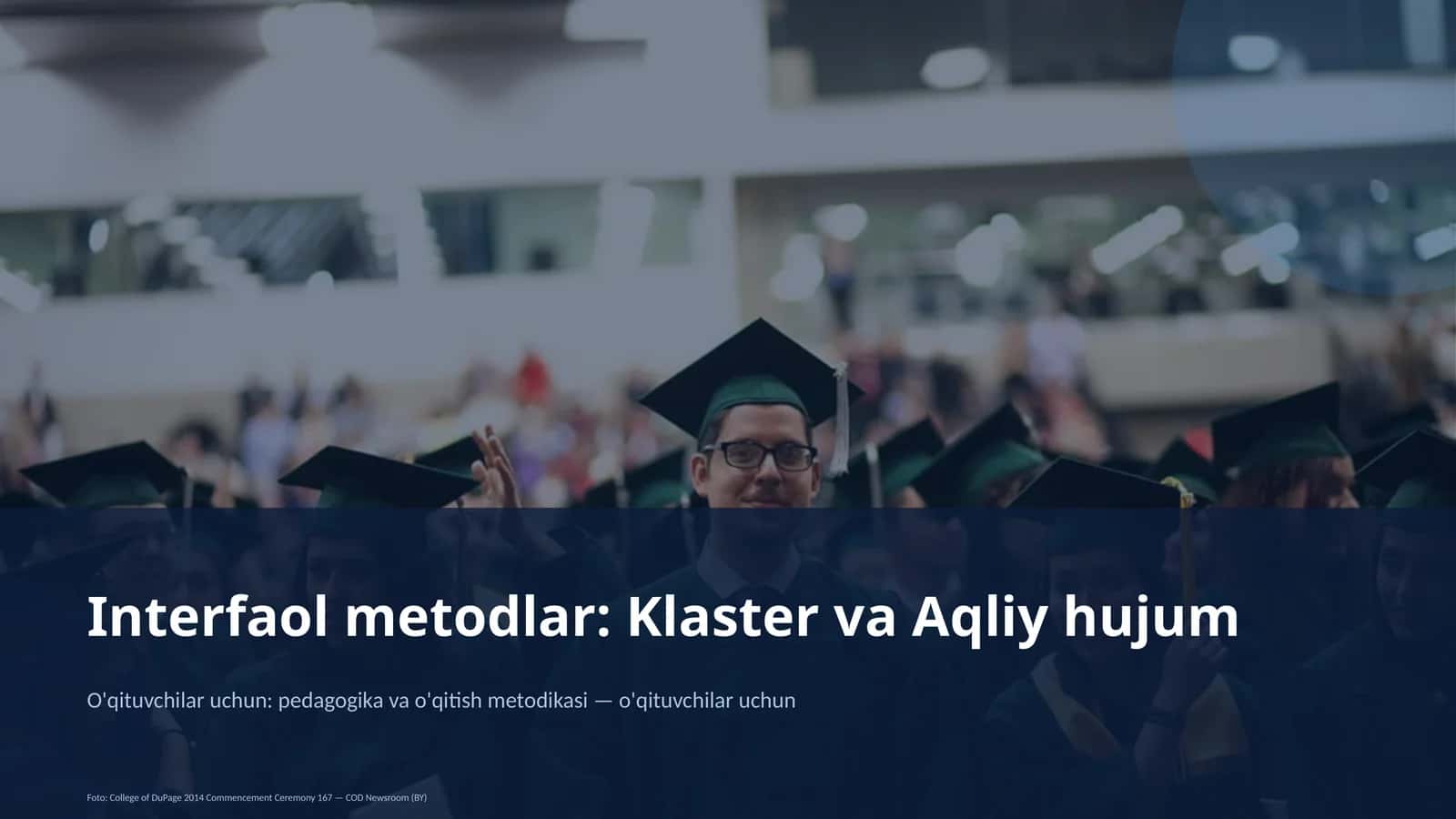 Interfaol metodlar: Klaster va Aqliy hujum 1