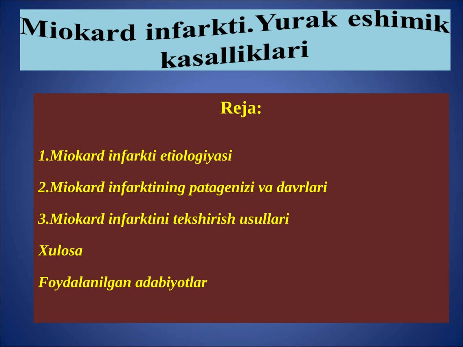 MIOKARD INFARKTI 1