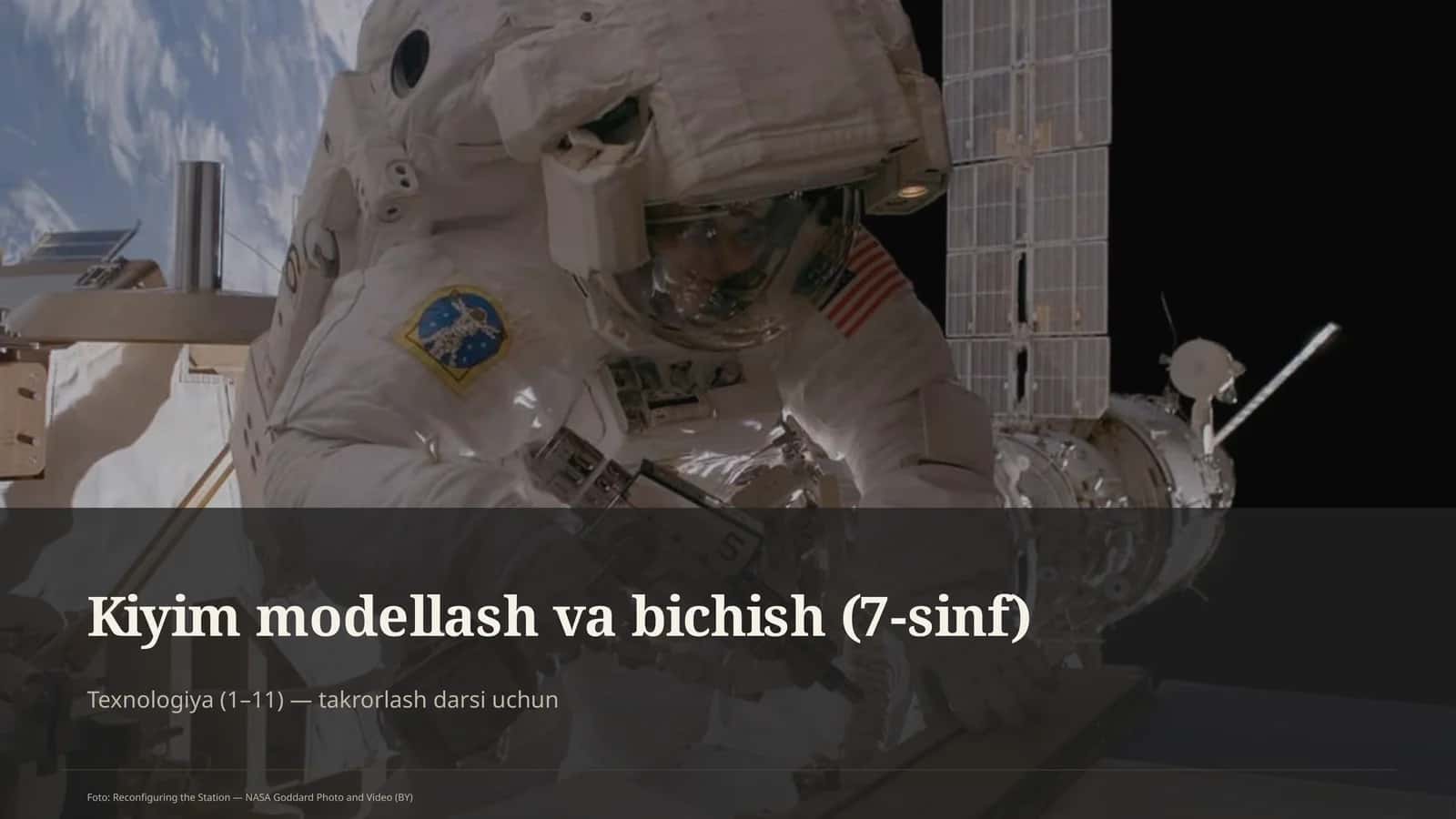 Kiyim modellash va bichish (7-sinf) 1