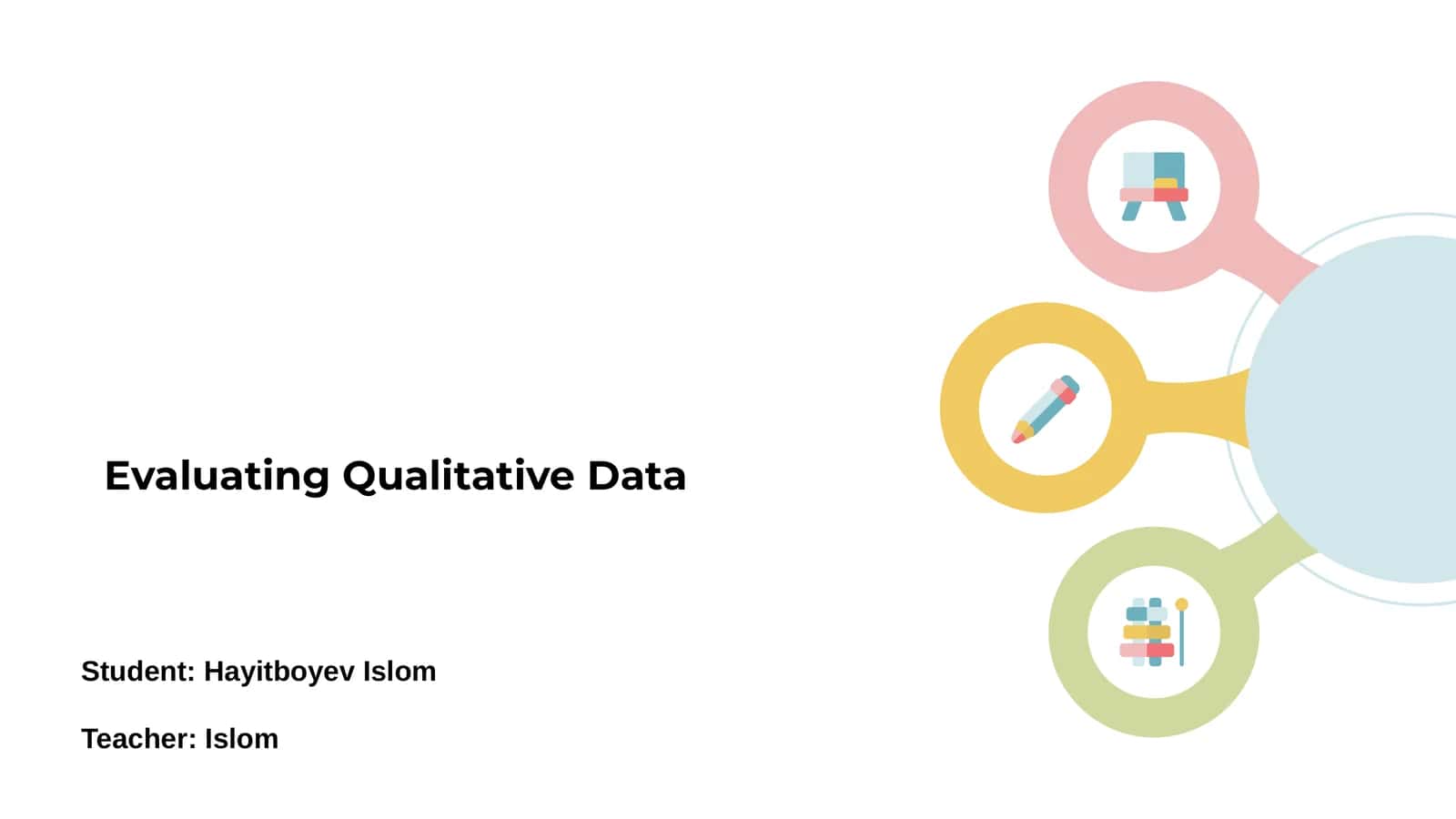 Introduction to Qualitative Data Evaluation 1