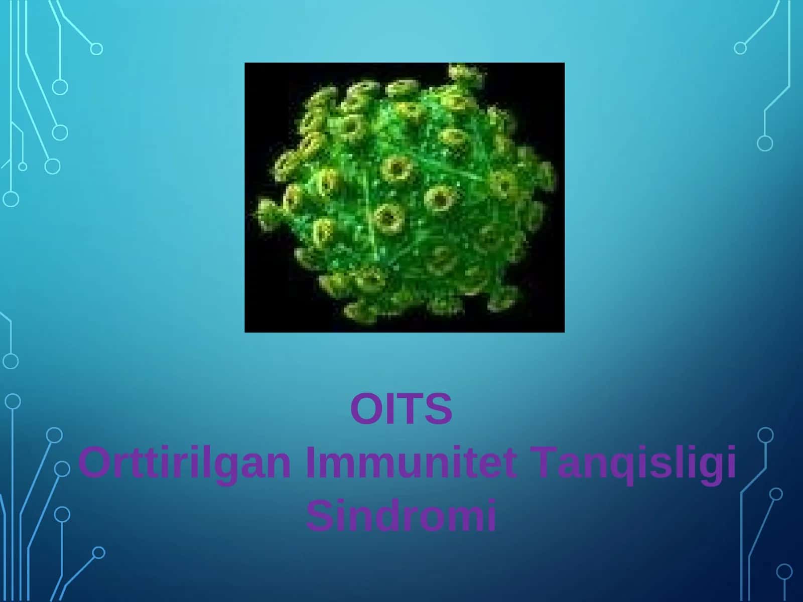 OITSOrttirilgan Immunitet Tanqisligi Sindromi 1
