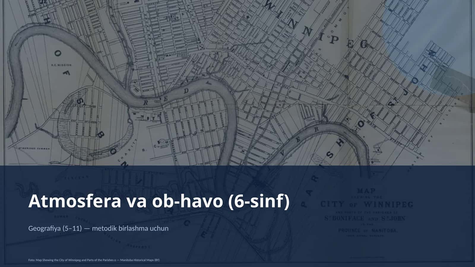 Atmosfera va ob-havo (6-sinf) 1