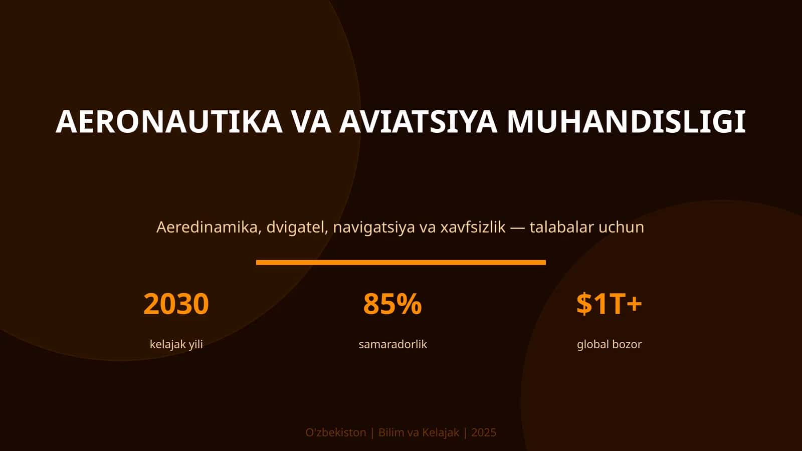 AERONAUTIKA VA AVIATSIYA MUHANDISLIGI 1