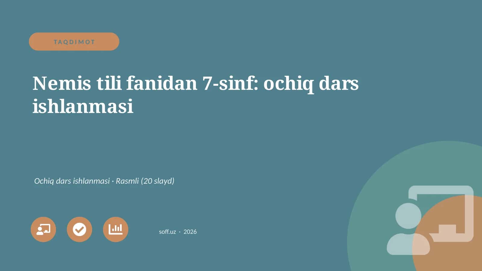 Nemis tili fanidan 7-sinf: ochiq dars ishlanmasi 1