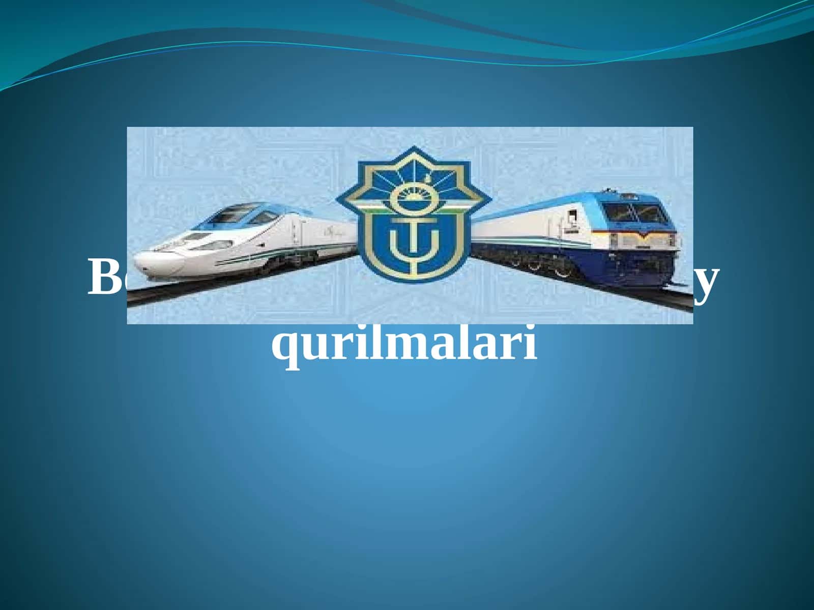 Bekatlar va ularning asosiy qurilmalari 1