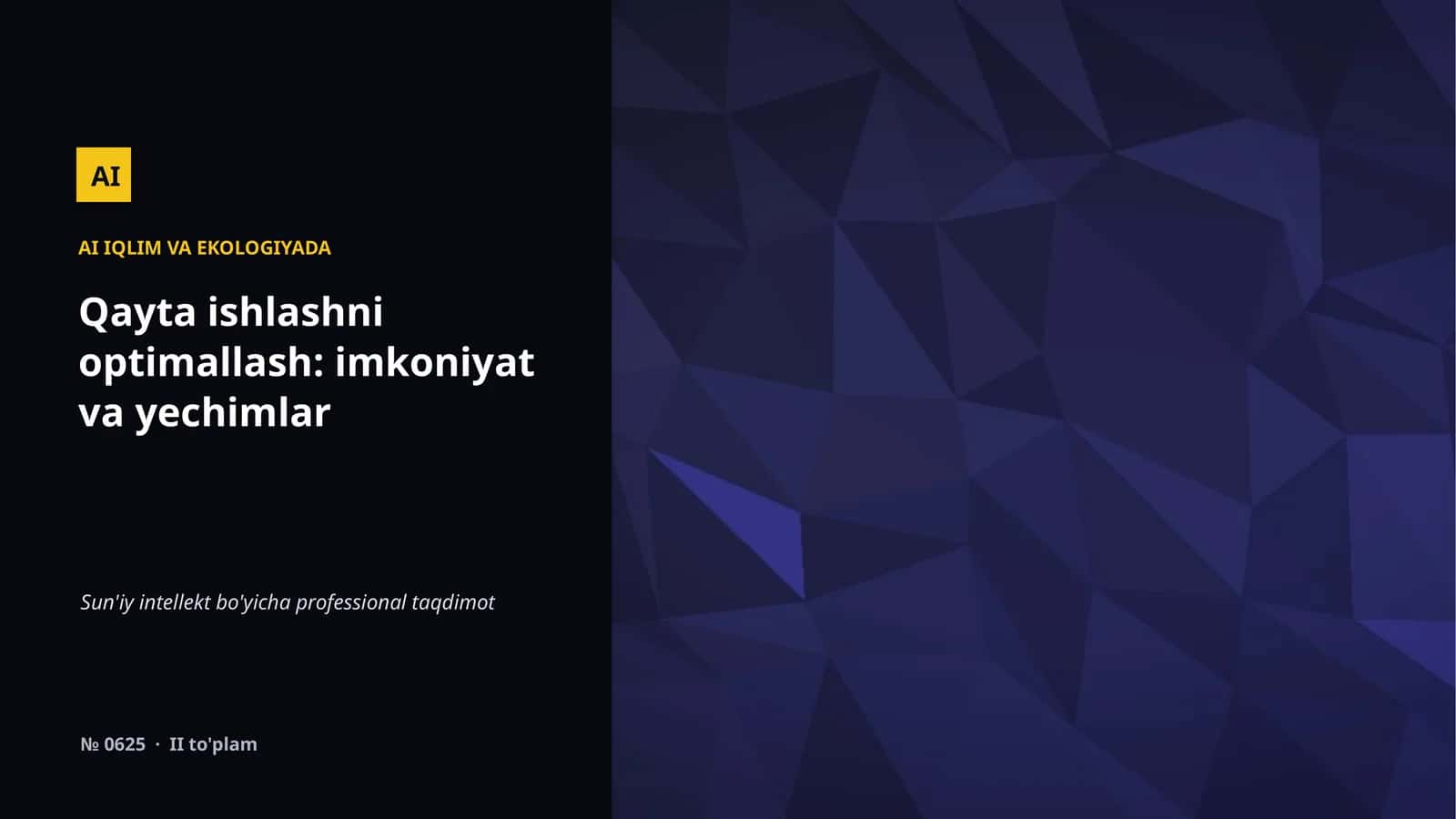 AI IQLIM VA EKOLOGIYADA 1