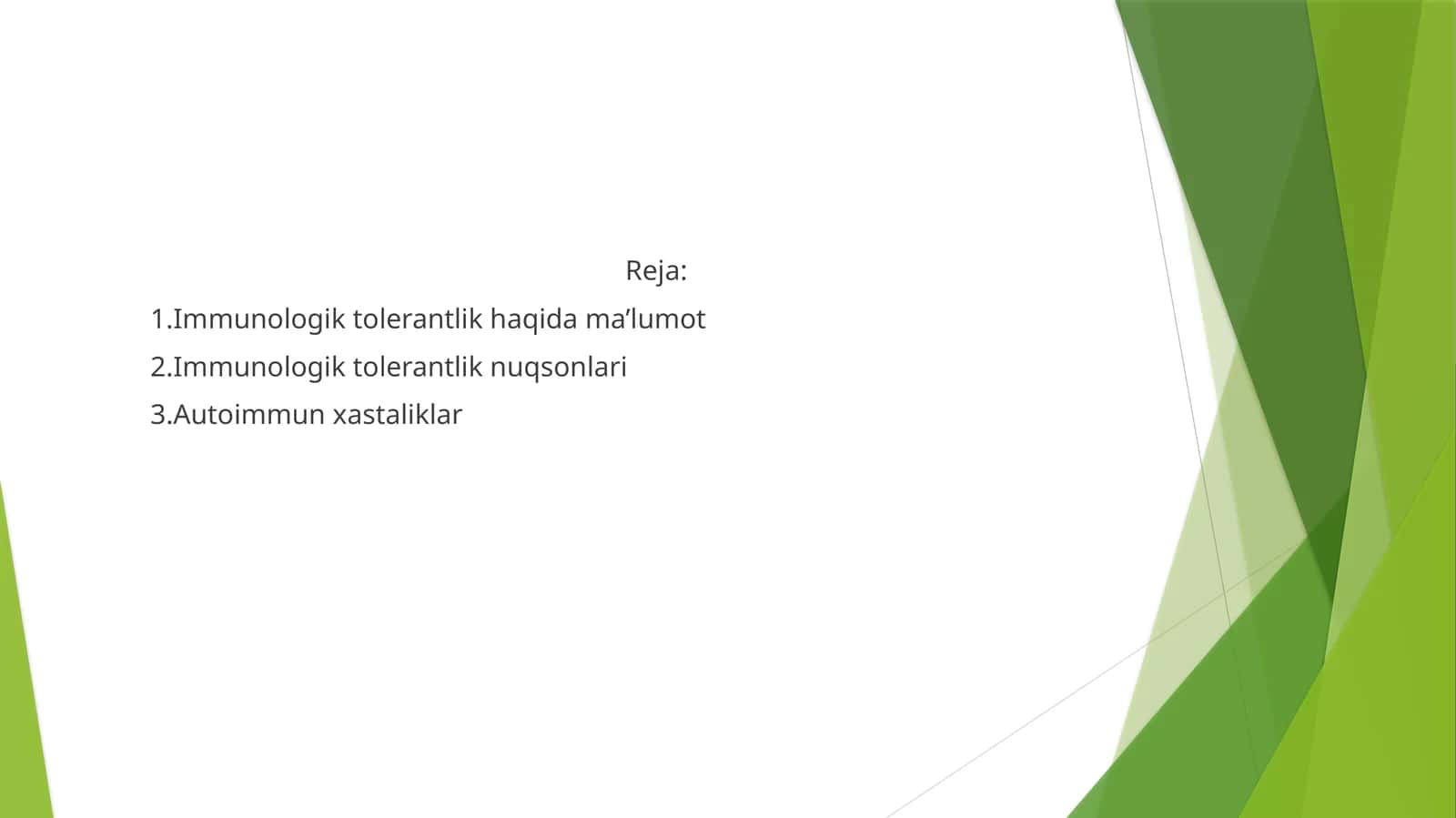 Immunologik tolerantlik haqida ma’lumot 1